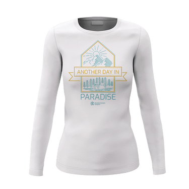 Another Day In Paradise Women Long Sleeve Shirt